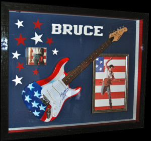 Signed Bruce Springsteen Guitar